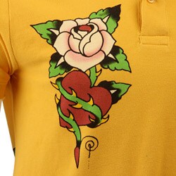 Ed Hardy Men's 'Rising Eagle' Short-sleeve Polo Shirt