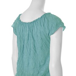 Belle du Jour Junior's Knit Peasant Top