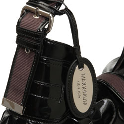 Maxximum Women's Italian Coated Twill Shoulder Bag 