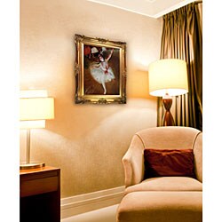 Degas 'Star Dancer on Stage' Hand-painted Oil Canvas Art