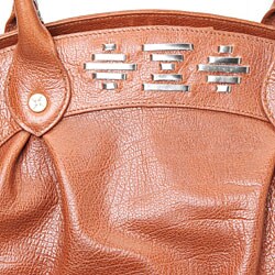 Nicole Miller Lambskin Satchel