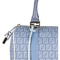 Fendi 'Forever Zucchino' Vernice Boston Bag
