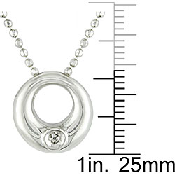 Sterling Silver Diamond Accent Necklace