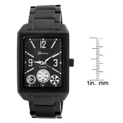 Geneva Men's Platinum Chronograph Style Watch