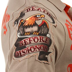 Ed Hardy Men's Short-sleeve NYC Eagle Polo