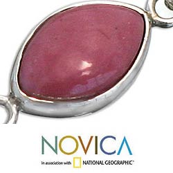 Gemstone 'Rainbow Scarabs' Beaded Bracelet (Peru)