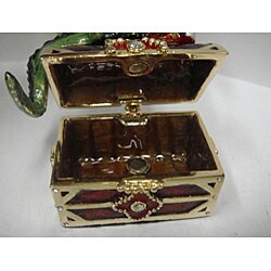 Jeweled Dragon Treasure Box