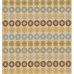 Martha Stewart Sunstripe Linen-colored Wool Rug (7'7 x 9'10)