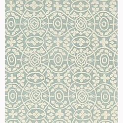 Martha Stewart Bloomery Aloe Cotton Rug (8'6 x 11'6)