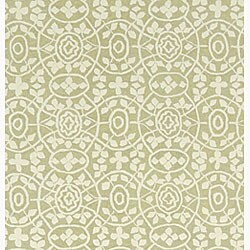 Martha Stewart Bloomery Linden Cotton Rug (7'9 x 9'9)