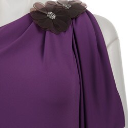 Vera Wang Lavender Label Women's One-shoulder Dress