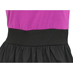 Velvet Torch Junior's Colorblock Banded Dress
