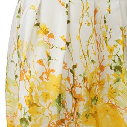 Calvin Klein Women's Sunray Silk Skirt