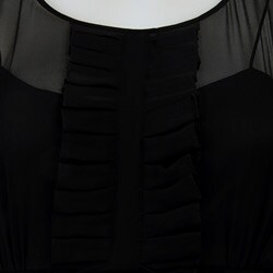 Calvin Klein Women's Black Silk Dress