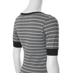 Everyday Brand Junior's Striped Henley Top