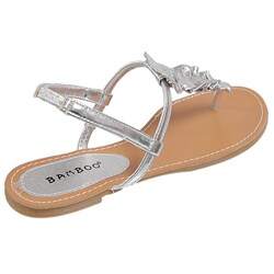 Bamboo by Journee Women's Ruffled Sandals