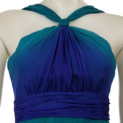 Jones New York Women's Ombre Silk Dress