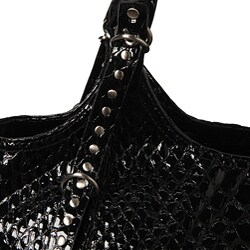 Jessica Simpson Glazed Anaconda 'Azza' Satchel