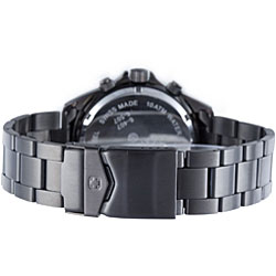 Swiss Military Men's Black Navigator Chronograph Watch