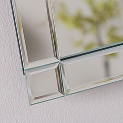 Kinana Frameless Beveled Mirror