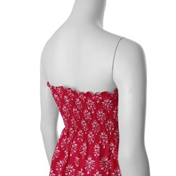 Cute Options Junior's Floral Smocked Tube Maxi Dress