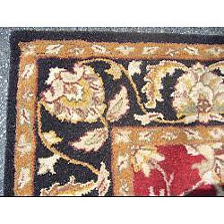 Indo Mahal Gold/ Red Rug (5'3 x 8'2)