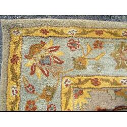 Persian Bakhtiari Olive/ Gold Rug (5'3 x 8'2)