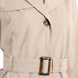 Colebrook Women's Belted Trench Coat
