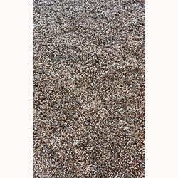 Hand-woven Alexa My Soft and Plush Brown Shag Rug (8' x 10')