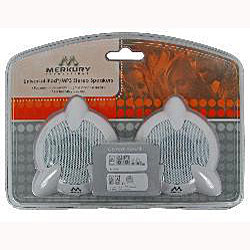 Merkury Innovations Universal White iPod and MP3 Speakers