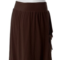 Adi S Max by Women's Balloon Hem Stretch-knit Skirt