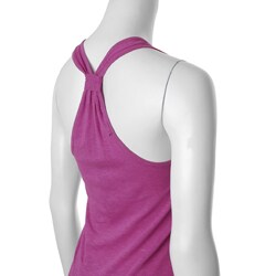 Coolwear Junior's Banded Bottom Racerback Tank Top