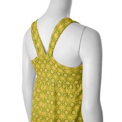 Self Esteem Junior's Racer Back Babydoll Tank Top