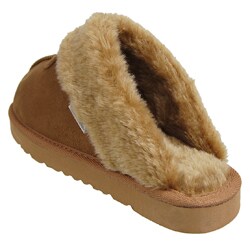 Journee Collection Women's Faux Suede Backless Slippers