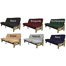 Boston Natural Finish Full Frame/ Premier Mattress Futon Set