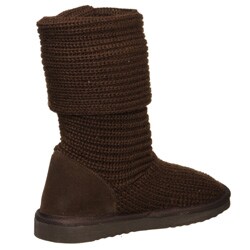Groove Women's 'Paradise' Round-button Knit Pull-on Boots