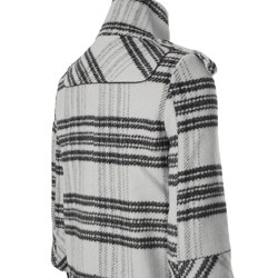 Ci Sono by Adi Junior's Plaid Wool Blend Coat