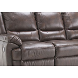 Marco Brown Reclining Leather Sofa/ Loveseat/ Chair Set