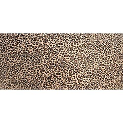 Memory Foam Medium-size Leopard Print Lounge Bag