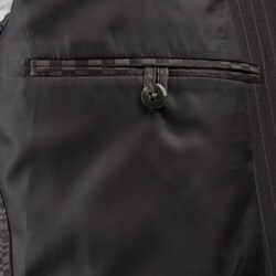 Kenneth Cole Reaction Men's Slim Fit Charcoal Stripe 2-button Suit