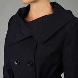 DKNY Women's Belted Rain Coat