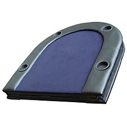 Blue 73-inch 8-player Texas Hold'em Poker Table