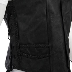 Biker's Dream Apparel Men's Leather Vest