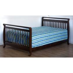 DaVinci Emily 4-in-1 Crib with Toddler Rail in Espresso