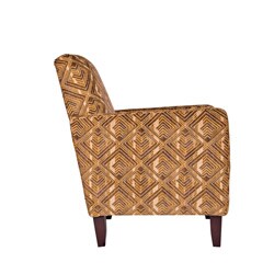 angelo:HOME Sutton Pecan Brown Arm Chair