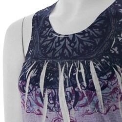 Mineral Brand Junior's Sublimation Print Tank Top