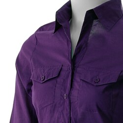 Glam Junior's Long-sleeve Collared Shirt