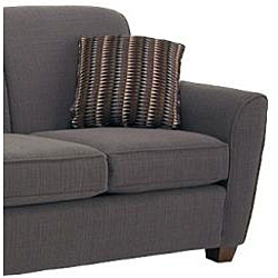 Mirage 3-piece Grey Fabric Sofa and Two Chair Set