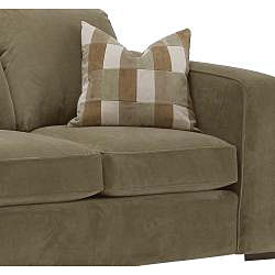 Palazzo 2-piece Sage Velvet Sofa and Loveseat Set