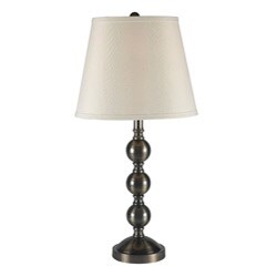 Hitch Antique Gold Finish Table Lamp
